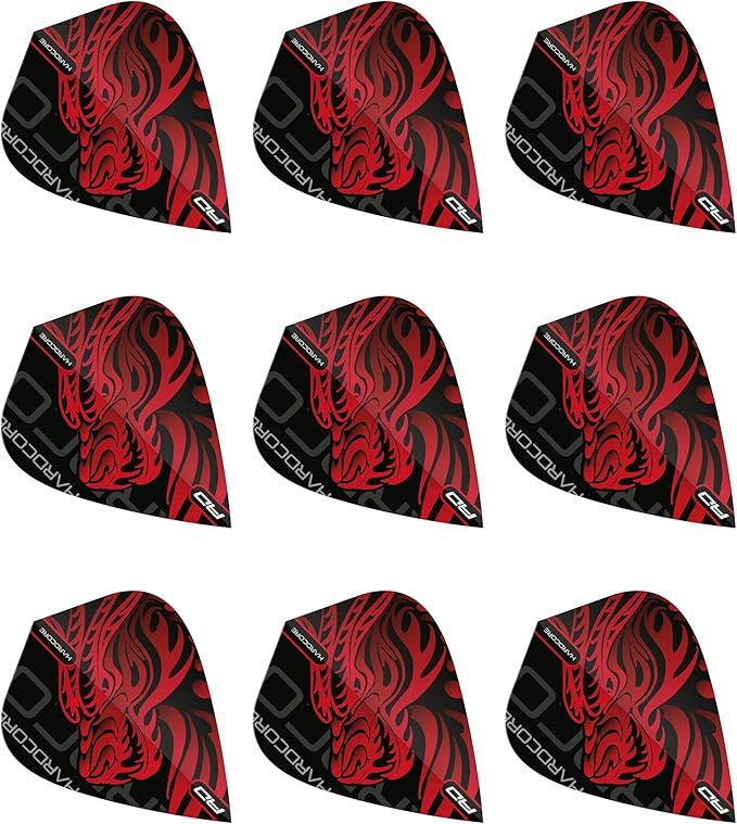 Red Dragon Dartflights Set (9 Stück)